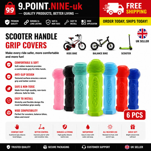 Scooter handle bar grips - t-bar,