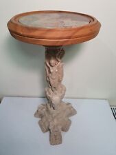 Oriental Asian side table faux