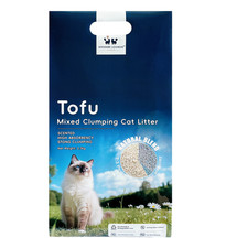 Tofu Clumping Cat Litter – Bentonite Blend, Dust-Free，2.3kg