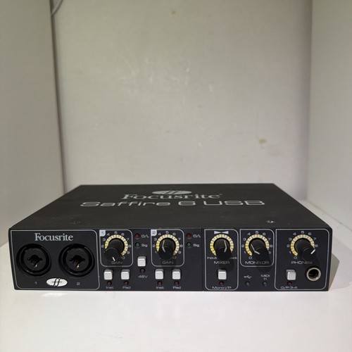 Focusrite saffire usb - focusrite, –