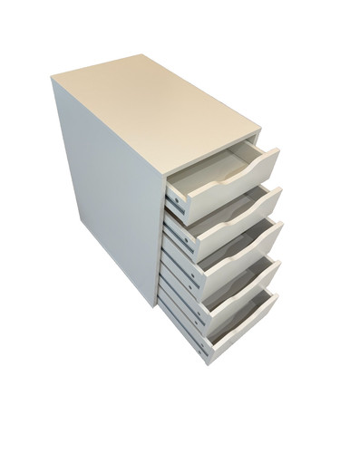 Ikea alex drawer unit - drawer, white