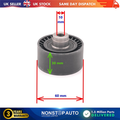 Fan belt tensioner pulley - pulley, v