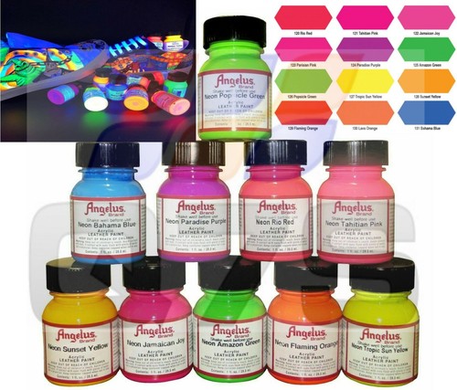Angelus neon acrylic leather - neon,