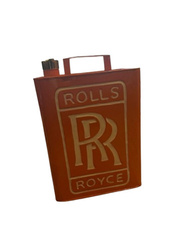 Rols royce square petrol can - rols,