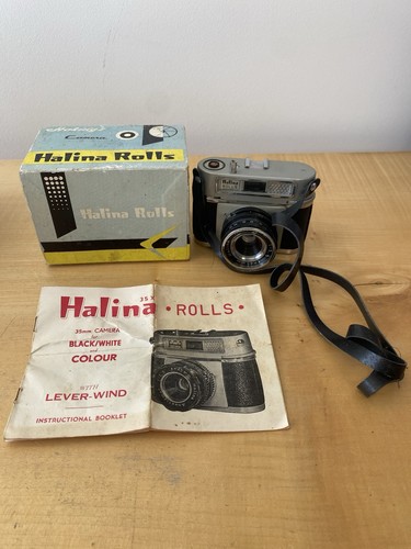 Vintage camera halina 35mm - camera,