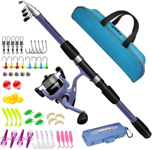 Kids fishing pole set - pole,