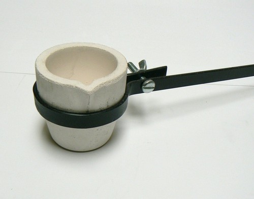 Crucible melting handle for - crucible,