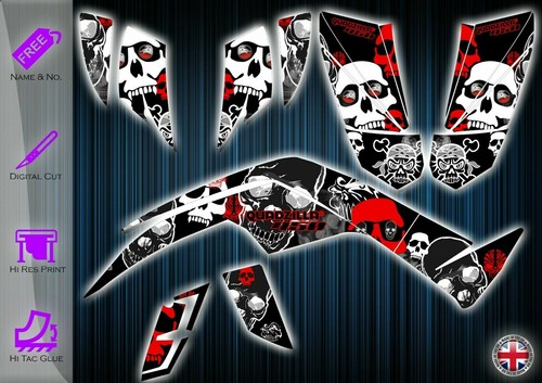 Quadzilla 450 sport stickers - stickers,