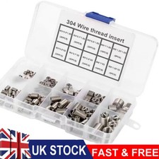 150Pcs/Set Helicoil Thread Repair Insert Kit M3 M4 M5 M6 M8 Stainless Steel NEW