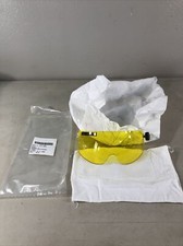 GENTEX HGU-56P YELLOW/AMBER HIGH CONTRAST OUTER VISOR PILOT FLIGHT HELMET HGU 56