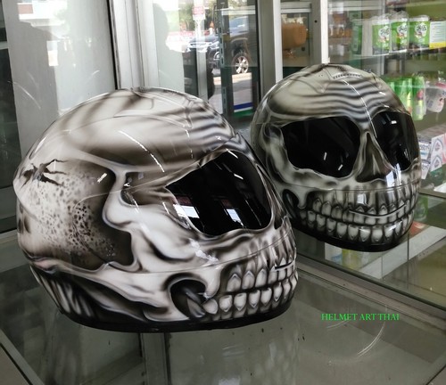 Custom airbrushed motorcycle - airbrushed,