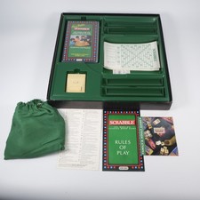 Vintage Scrabble De Luxe Board