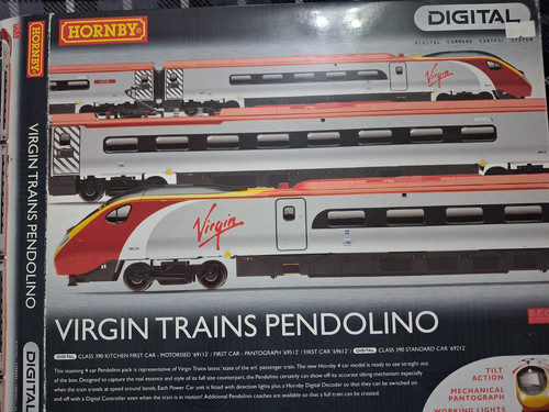 Hornby virgin trains - virgin, pendolino