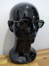 ULTRA RARE Vintage Ray-Ban Bausch & Lomb  W2893 Oval Black Side Cup Sunglasses