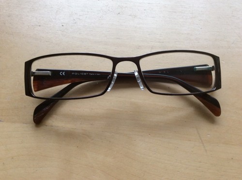 Police used eyeglasses frames - police,