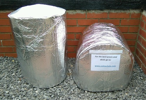Insulated cask jacket cooler - cask,