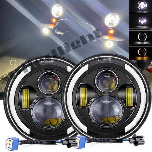 Halo drl headlight set - drl, 7