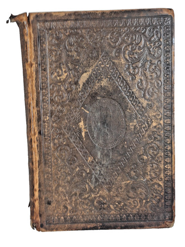 1849 holy bible - , leather
