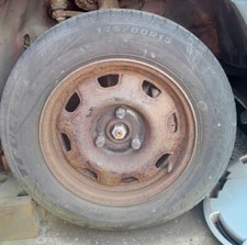 Peugeot 106 13" Inch GENUINE Steel Wheel 145/80-13 3 Stud Hole 1.5D Citroen Saxo