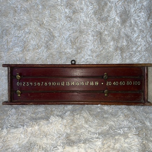 Vintage wooden snooker - vintage,