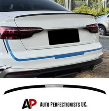 Audi A4 B9 Gloss Black Rear S4 Style Boot Spoiler Lip Wing Body Kit Aero 2016+