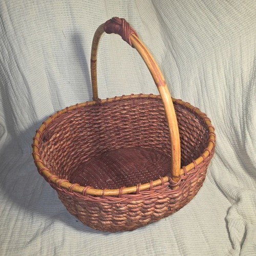 Large woven wicker - wicker, rattan