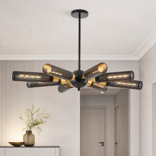 Modern pendant 8 light - 34'',