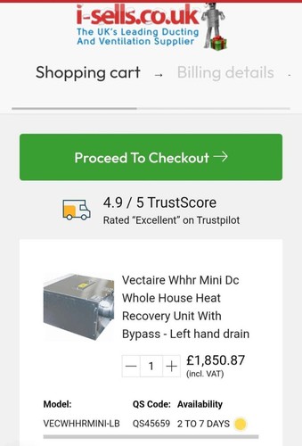 Vectaire whhr whole - vectaire, whhr,