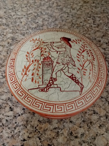 Hand made greek - made,