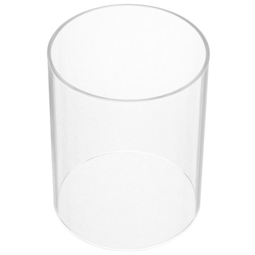 Clear glass candle shade - clear,