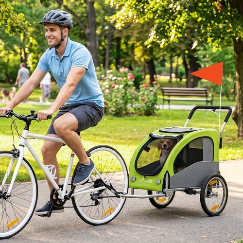 Dog bike trailer - in, 1