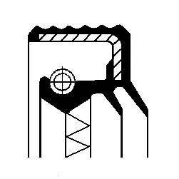 Shaft seal wheel - wheel, fits