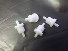 PETROL 6MM FUEL INLINE FILTER MAGNETIC SCOOTER QUAD  DIRT MOTORCYCLE BIKE E5 E10