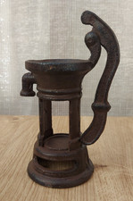 Vintage Art Deco Cast Iron Water Pump Art Home Decor