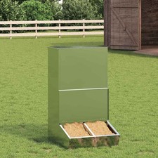 Pig Feeder Silver 55 x 51 x