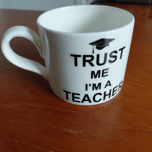 Moorland pottery mug trust - moorland, 'trust