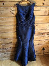 $390 Terani Strapless Navy