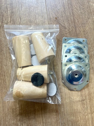 Set small wooden legs - small,