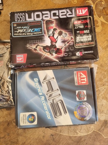 Agp graphics cards - 3, spares