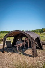 Fox Frontier Xd Camo Deluxe Extension Carp Fishing Bivvy Extension NEW