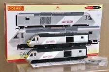 HORNBY R2964 DCC READY EAST COAST TRAINS CLASS 43 HST DMU LOCOMOTIVE SET oc