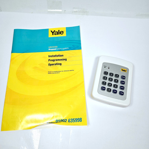 Keypad alarm system - keypad, yale