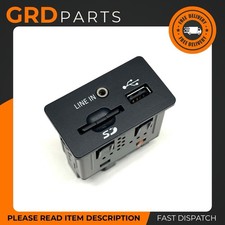 GENUINE FORD FOCUS MK3 2015-2018 AUX IN USB PORT SOCKET SD CARD FR3T14F014AB