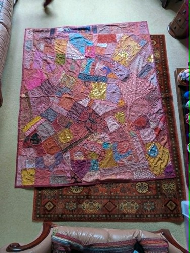 Large indian design - large, patchwork
