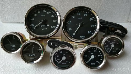 Smiths gauge kit temp - kit, oil+