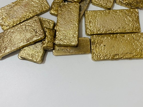 Gold bars 1500g recycled - gold, bars,