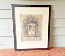 Caroline Armington Drypoint