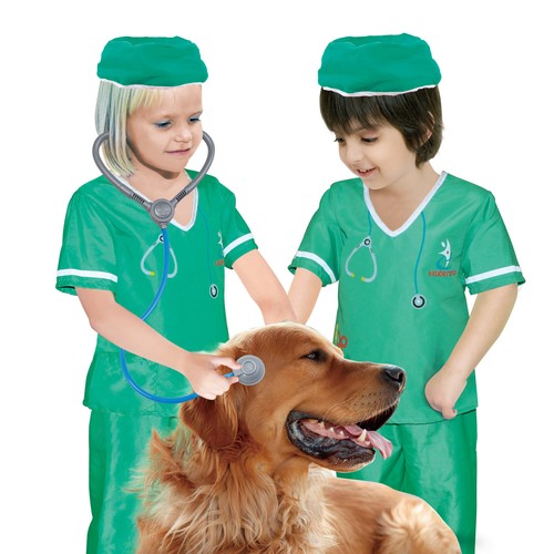 Kids boys girls nurse - girls, medical