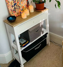 Slim Hallway Console Table Hall Entryway Living Room Furniture Narrow Vintage