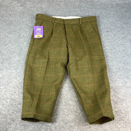 Hazy blue tweed breeks - tweed, plus